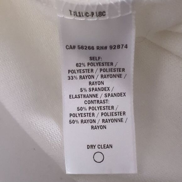 NWT Splendid White Bell Sleeve Three Quarters Length Sleeve Blouse - Picture 6 of 6